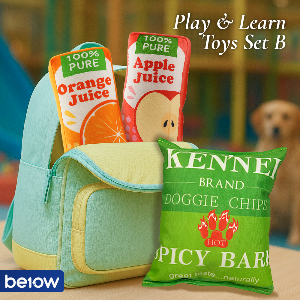Kids Snack Time Dog Toy Bundle